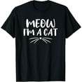 thumbnail image 1 of Meow I'm A Cat Funny Halloween Costume Couples 2021 T-Shirt, 1 of 3