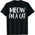 thumbnail image 1 of Meow I'm A Cat - Halloween Costume T-Shirt, 1 of 3