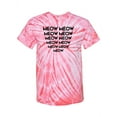 thumbnail image 1 of Meow Lines Tie-Dye Cyclone Men -Smartprints Designs, Male x-Large, 1 of 2