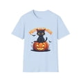 thumbnail image 1 of Meow-Llowean Cat Halloween Funny T-shirt, 1 of 4