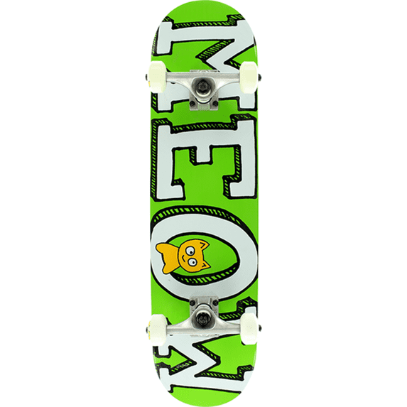 Meow Logo Complete Skateboard -7.75 Green