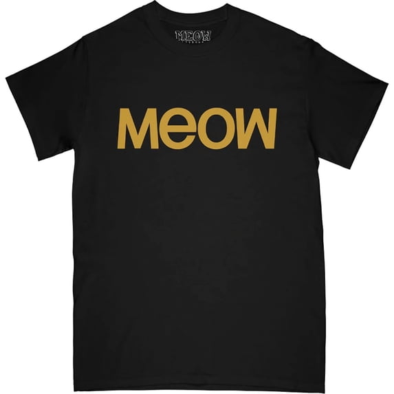 Meow Metric Short Sleeve Black - Size L