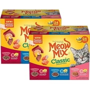 Meow Mix Classic Favorites Variety Pack, 2.75-Ounce Cans (Pack of 24) (2Box)