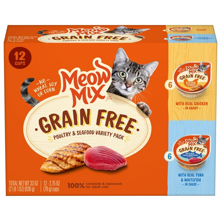 Meow mix 2025 grain free