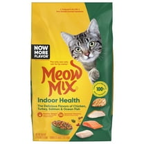 Meow Mix Indoor Health Dry Cat Food for Adult Cats, 3.15 lb. Bag