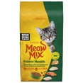 thumbnail image 1 of Meow Mix Indoor Health Dry Cat Food, 6.3 lb Bag, 1 of 10