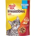 thumbnail image 1 of (5 pack) Meow Mix Irresistibles Soft Cat Treats Made With Real Chicken, 12 oz Pouch, 1 of 11