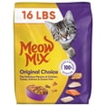 thumbnail image 1 of Meow Mix Original Choice Dry Cat Food, 16 lb. Bag, 1 of 12