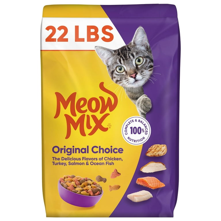 Bulk Meow Mix Original Choice Dry Cat Food, 22 Pounds - Walmart.com