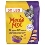 Meow Mix Original Choice Dry Cat Food, 30 lb. Bag