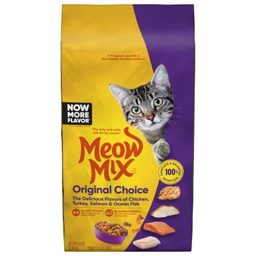 Meow Mix Original Choice Dry Cat Food, 6.3 lb Bag