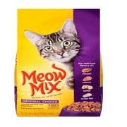 Meow Mix Original Choice Dry Cat Food, 3.15-Pound Bag