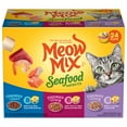 thumbnail image 1 of Meow Mix Seafood Selections Variety Pack, Wet Cat Food, 2.75 oz Cup (24 Pack), 1 of 12