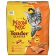 thumbnail image 1 of Meow Mix Tender Centers, Salmon & White Meat Chicken Flavors, Dry Cat Food, 13.5 lb. Bag, 1 of 11