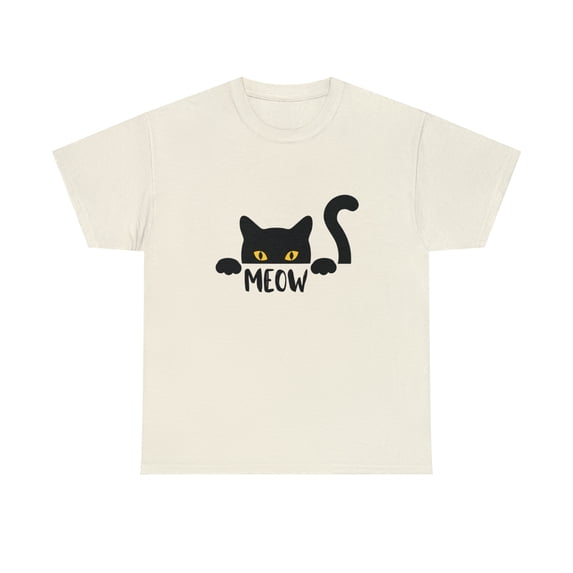 Meow Shirt | Cat Lover T-Shirt