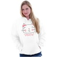 thumbnail image 1 of Meow Sweet Kitty Cat Lady Cute Hoodie Sweatshirt Women Brisco Brands X, 1 of 6