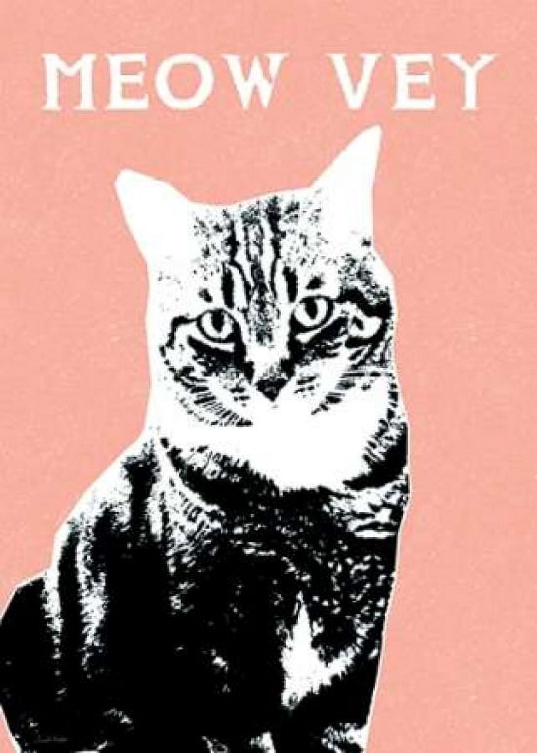 Meow Vey Canvas Art - Linda Woods (20 x 28)