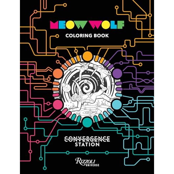 Pre-Owned Meow Wolf Coloring Book : Convergence Station (Paperback)