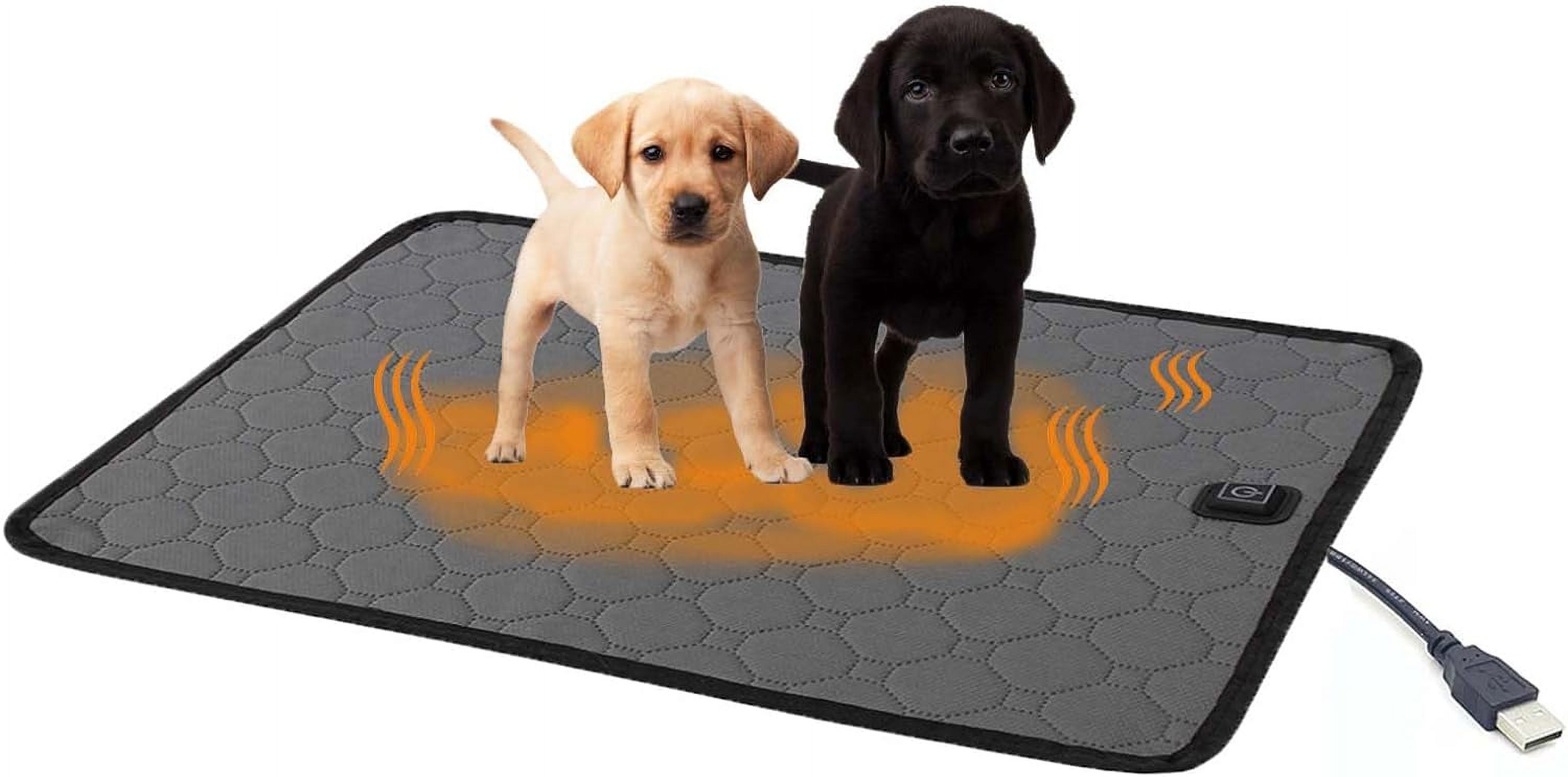 Meow& Woof Pet Heating Pad, 3 Adjustable Temperature Cats Heating Pad