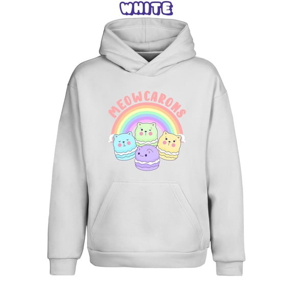 Meowcaroons1 Pullover Urban Hoodie