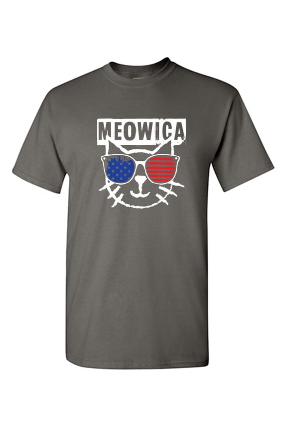 Meowica Sarcastic Humor Graphic Novelty Funny Youth T Shirt