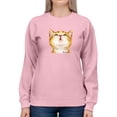 thumbnail image 1 of Meowing Kittens Sweatshirt Women -Kayomi Harai Designs, Female 4X-Large, 1 of 4