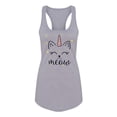 thumbnail image 1 of Meownicorn Racerback Tank Women -Image by Shutterstock, Female x-Large, 1 of 4
