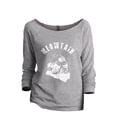 thumbnail image 1 of Meowtain DISC Women's Fashion Slouchy 3/4 Sleeves Raglan Lightweight Sweatshirt Sport Grey Medium, 1 of 3