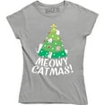 thumbnail image 1 of Meowy Catmas - Christmas Holiday Cats Lover Women's T-Shirt, 1 of 4