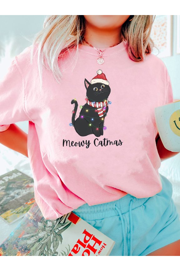 Meowy Catmas T-Shirt