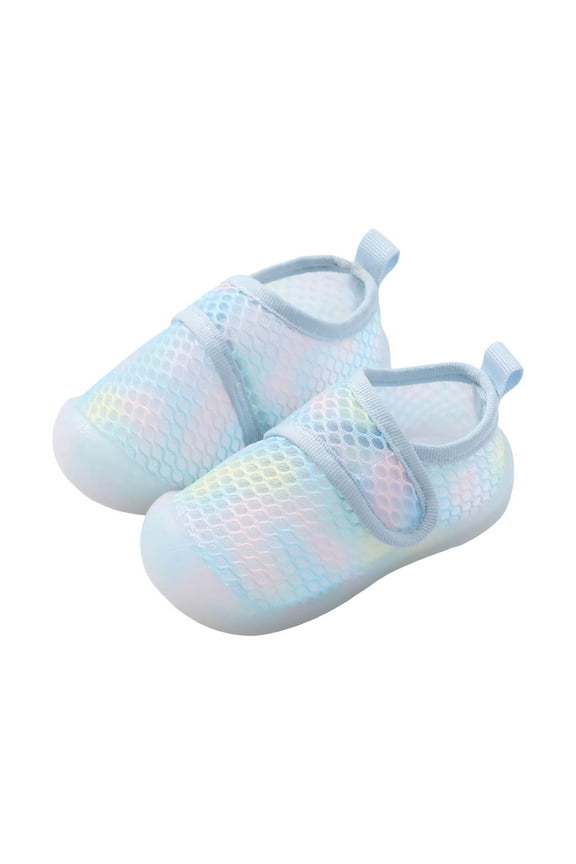 Baby Boys Girls Barefoot Water Shoes Infant Walking Sandals Quick Dry Aqua Sock Sneakers Blue