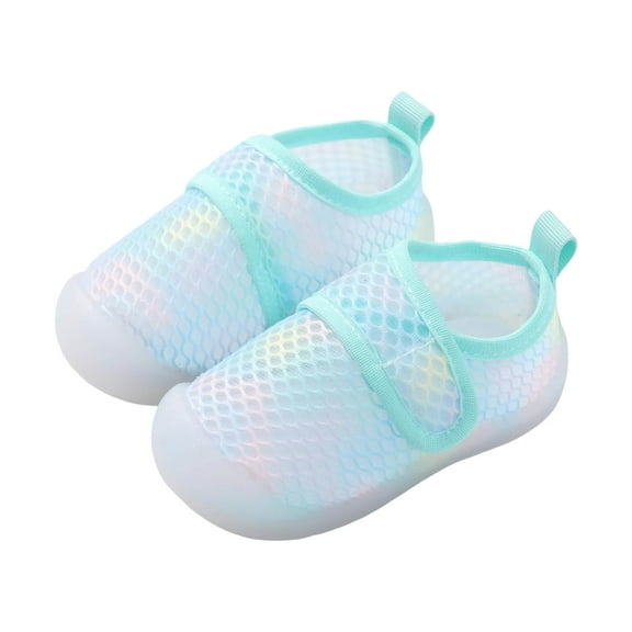Mepaouo Baby Boys Girls Barefoot Water Shoes Infant Walking Sandals Quick Dry Aqua Sock Sneakers Green