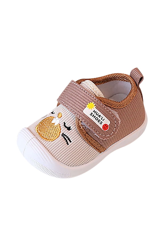 Baby Boys Girls First Walker Sneakers Soft Sole Toddler Infant Crib Shoes Infant Walking Flats