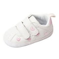 thumbnail image 1 of Mepaouo Baby Boys Girls Shoes Non Slip Rubber Sole Walking Sneakers Toddler Crib Flats 0-18 Months, 1 of 9