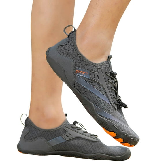 Mepaouo Barefoot Shoes for Men Wide Toe Quick Dry Water Shoes Beach Swim Surf Sport Shoes