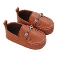 thumbnail image 1 of Mepaouo Boys Girls Driving Loafers Slip on Dress Flat Shoes Toddler Little Kid Casual Boat Moccasin, 1 of 4