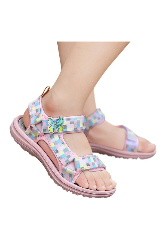 Boys Girls Sandals Summer Outdoor Unisex Child Sport Athletic Walking Water Shoes 3-13Y