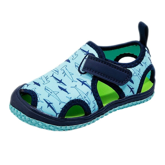 Mepaouo Boys Girls Summer Sport Sandals Toddler Unisex Closed Toe Non-Slip Pool Beach Water Shoes