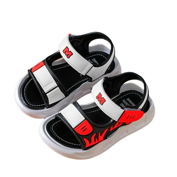 Mepaouo Boys Sport Sandals Outdoor Non Slip Summer Running Hiking Water Shoes for Little Big Kids