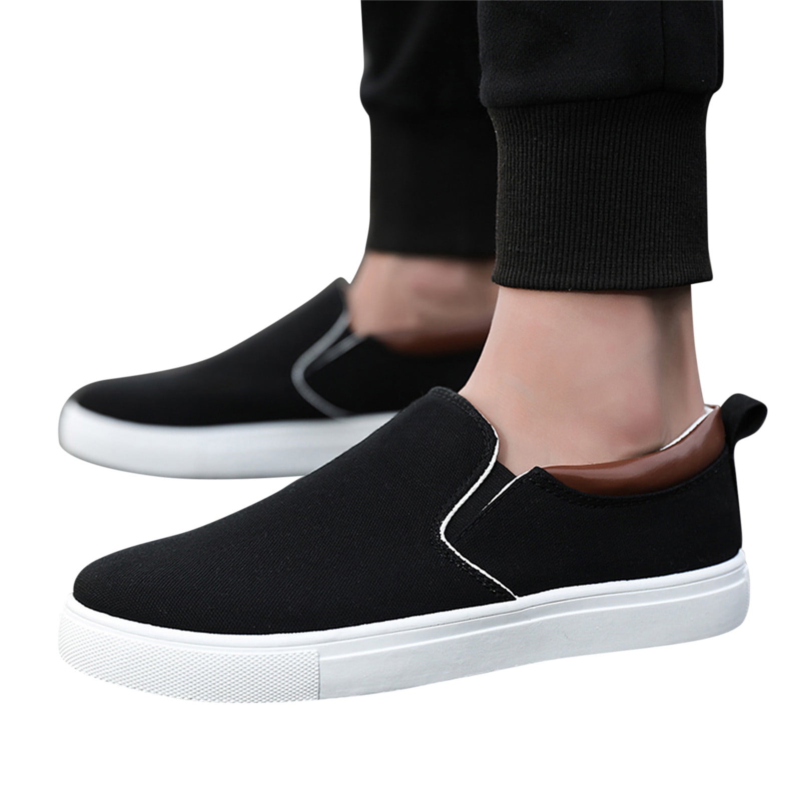 Mepaouo Casual Shoes for Men Slip On Anti-Skidding Loafer 