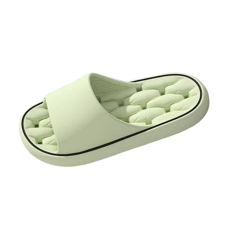 Men Khaki And Beige Orthotic Flip Flops Athletic Recovery Soft Foam Sandal Shoes Amazon.com | KuaiLu Men main image 2