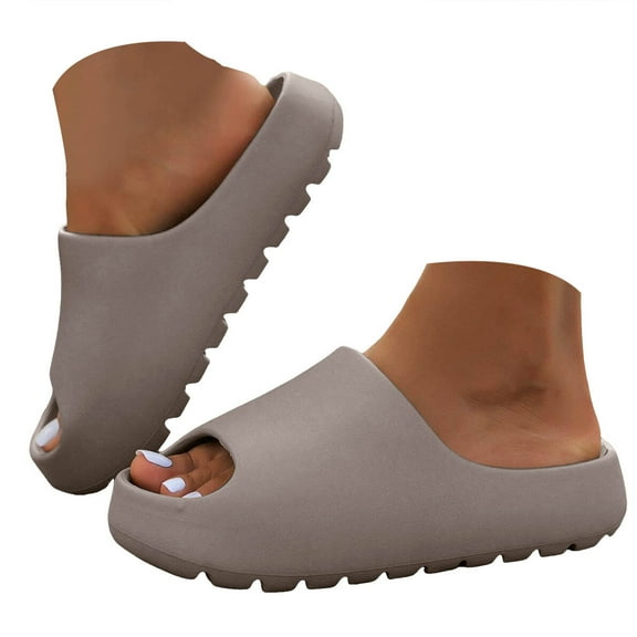 Mepaouo Cloud Slides for Women Men Recovery Non Slip Pillow Slippers Arch Support Bath Shower Shoes