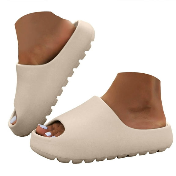 Mepaouo Cloud Slides for Women Men Recovery Non Slip Pillow Slippers Arch Support Bath Shower Shoes