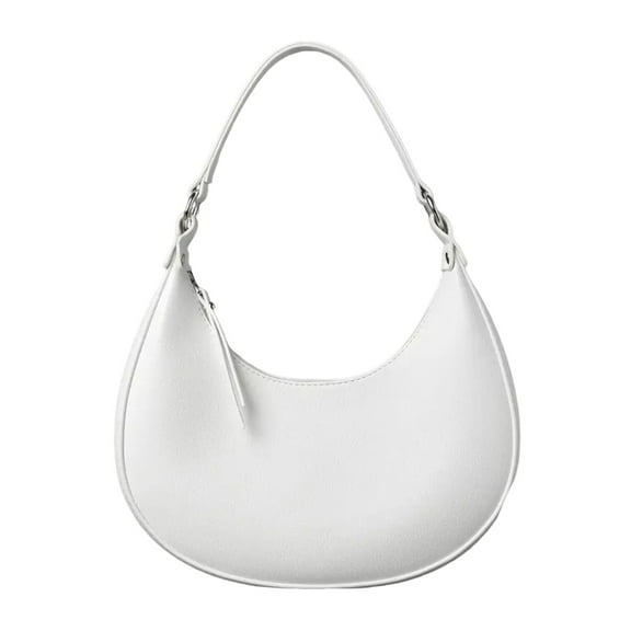 Mepaouo Crescent Shoulder Bags for Women Cute Hobo Tote Handbag Under the Arm Small Clutch Purses