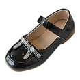 thumbnail image 1 of Mepaouo Girl's Ballet Flats Non Slip Flower Mary Jane Walking Party Dress Shoes for Toddler Little Kid, 1 of 6