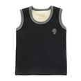 thumbnail image 1 of Mepaouo Girl's Solid Ribbed Knit Tank Top Crew Neck Sleeveless Basic Tops for Cold Weather(Black,E), 1 of 4