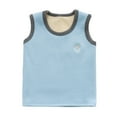 thumbnail image 1 of Mepaouo Girl's Solid Ribbed Knit Tank Top Crew Neck Sleeveless Basic Tops for Cold Weather(Blue,C), 1 of 3