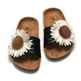 thumbnail image 1 of Mepaouo Girls Gladiator Flat Sandals Open Toe Cork Summer Beach Slippers Flower Slip on Flip Flops, 1 of 8