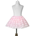 thumbnail image 1 of Mepaouo Girls Polka Dots Tutu Skirt Kids Princess Ballet Tulle Dress up Birthday Tutu Years 2-8, 1 of 3