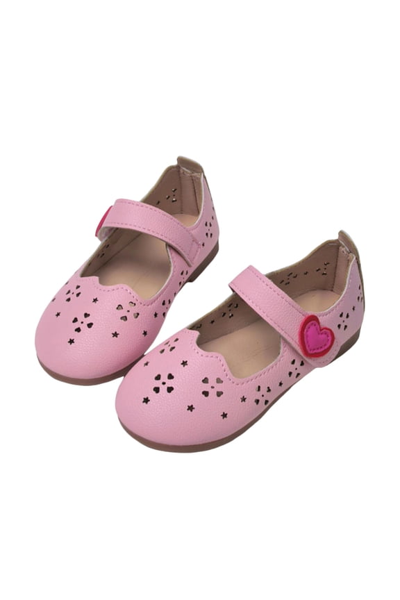 Girls Slip on Shoes Cutout Beach Ballerina Flats Toddler Mary Jane Casual Walking Dress Loafers
